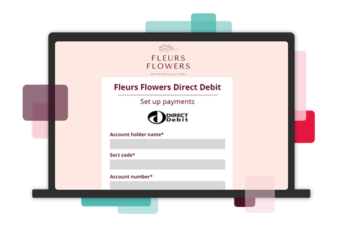 Direct Debit Online Fleurflowers MONITOR Withbranding
